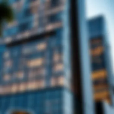 Detailed View of Future Tower 3's Façade Close-up of the innovative façade design that defines Future Tower 3