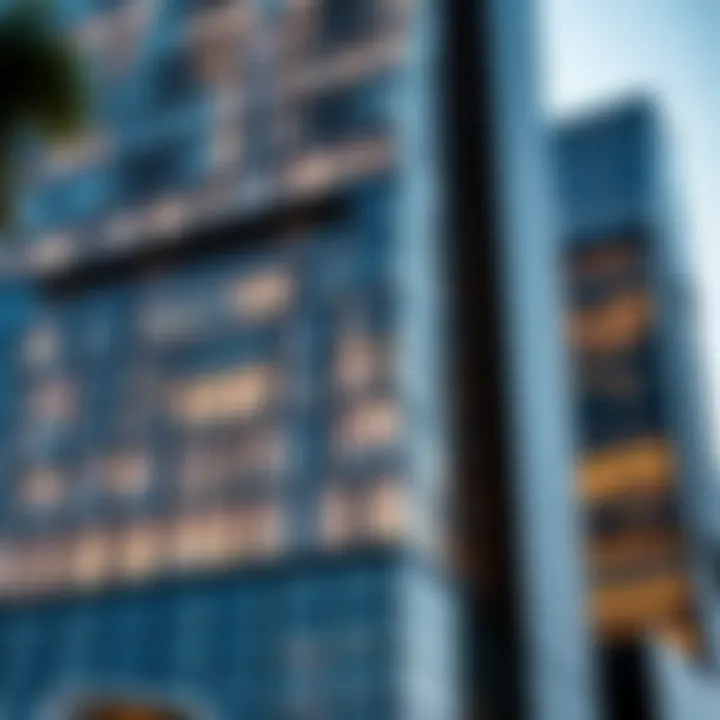 Detailed View of Future Tower 3's Façade Close-up of the innovative façade design that defines Future Tower 3