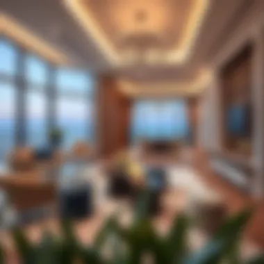 Interior Design of Gardenia Residence Luxurious interior design of a Gardenia Yas Island residence