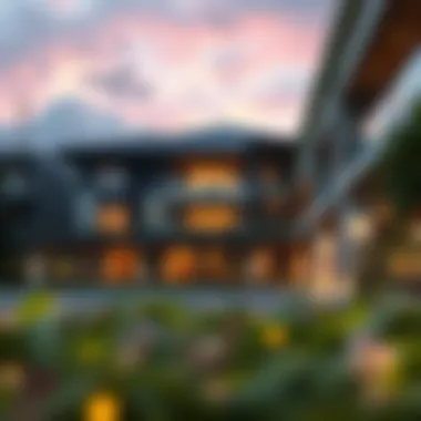 Luxurious Architectural Design Luxurious exterior view of Global Golf Residence 2