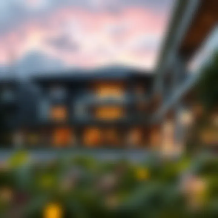 Luxurious Architectural Design Luxurious exterior view of Global Golf Residence 2