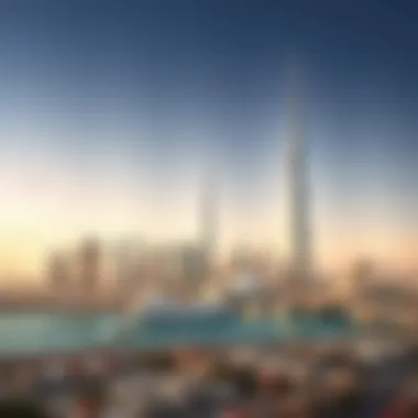 Dubai skyline representing residency