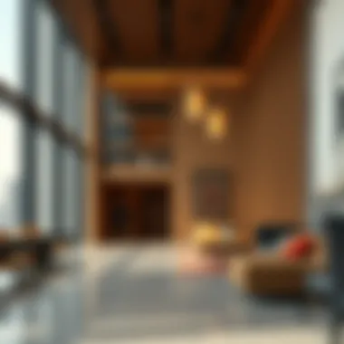 Modern Aesthetics Inside HSBC Tower Interior design of HSBC Tower showcasing modern aesthetics