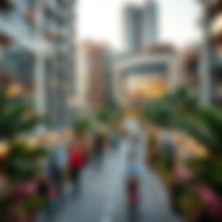 Community Life in Jumeirah Lakes Towers Vibrant community surrounding Jumeirah Lakes Towers