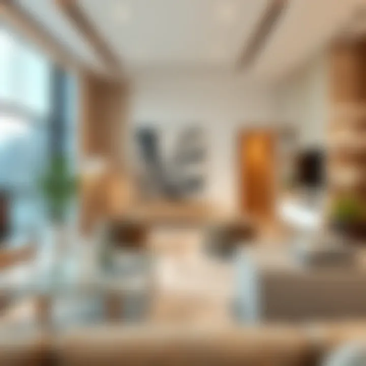 Luxury Apartment Interiors Luxury apartment interiors showcasing high-end finishes