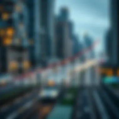 Graph illustrating the impact of Metro expansion on property values