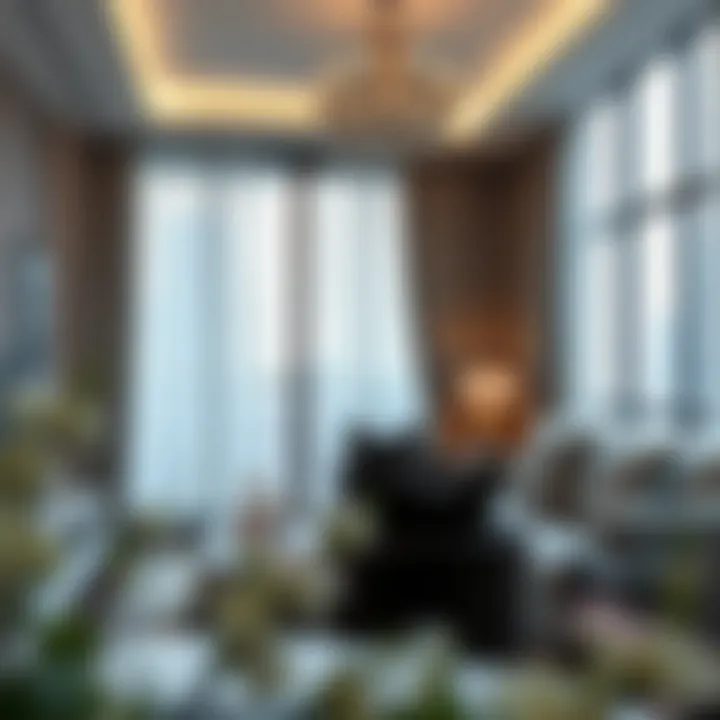 Elegance and Comfort in Interiors Luxurious apartment interior in Mirdif