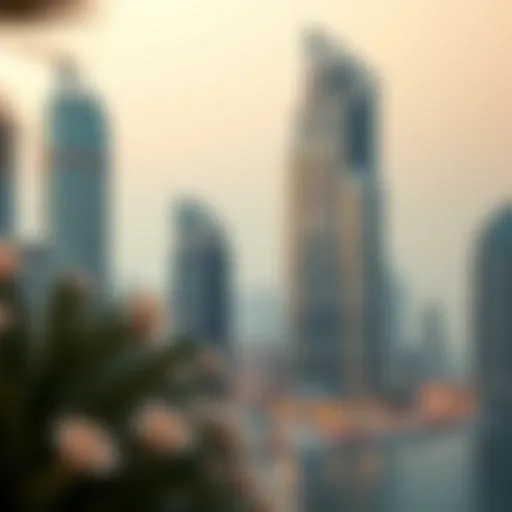 Architectural Splendor of My Tower Stunning architectural view of My Tower in Dubai Marina