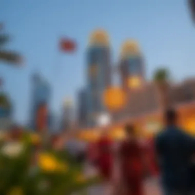 Cultural events taking place near Nation Towers, emphasizing community engagement