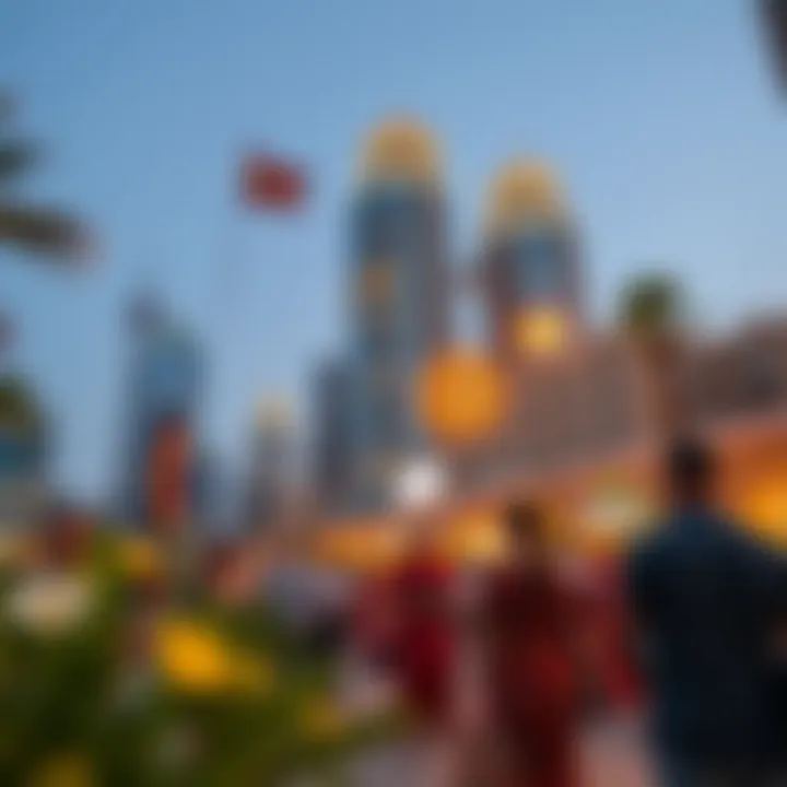 Cultural events taking place near Nation Towers, emphasizing community engagement