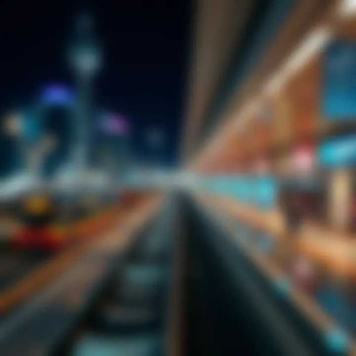 Map highlighting the connectivity of Dubai Airport Freezone Metro within the transportation network