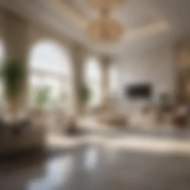 Luxurious Interior of a Dubai Property Luxurious interior of a residential property in Dubai