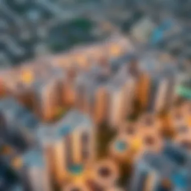 Residential Development: The Heart of Dubai's Property Market An aerial view of a residential development in Dubai