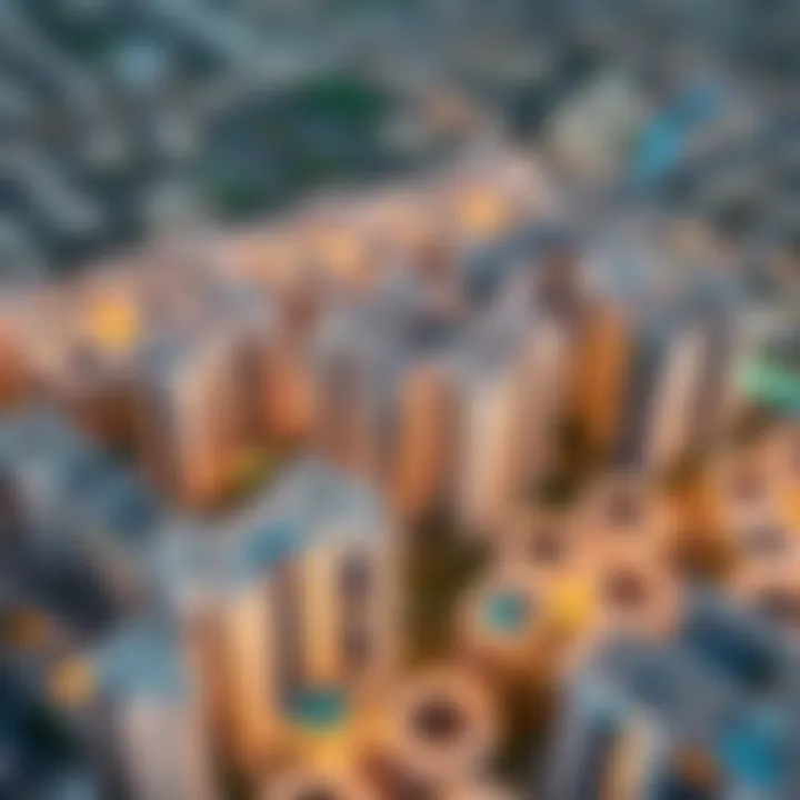 Residential Development: The Heart of Dubai's Property Market An aerial view of a residential development in Dubai