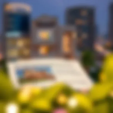 Property Listing: Insights into Dubai Real Estate A close-up of a property listing with detailed information