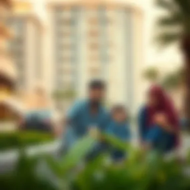 Family Life in the Emirates Expatriate family enjoying life in the UAE