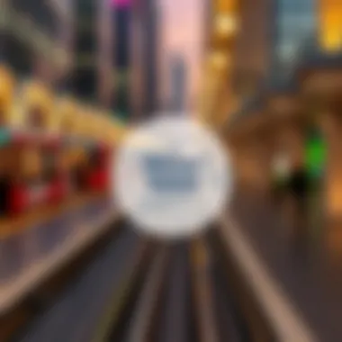 Strategic Location of Marina Beach Metro Station Map showing the strategic location of Marina Beach Metro Station within Dubai's transport network