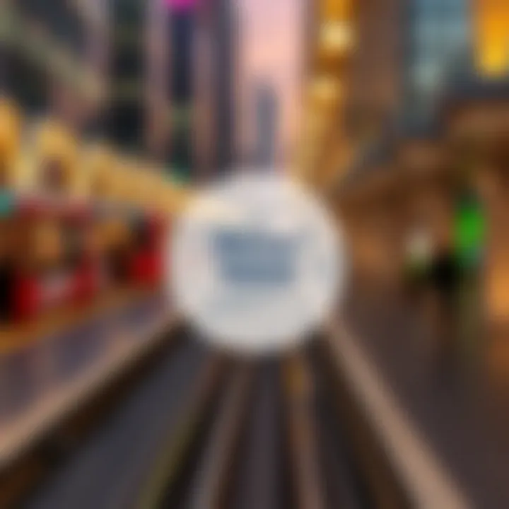 Strategic Location of Marina Beach Metro Station Map showing the strategic location of Marina Beach Metro Station within Dubai's transport network