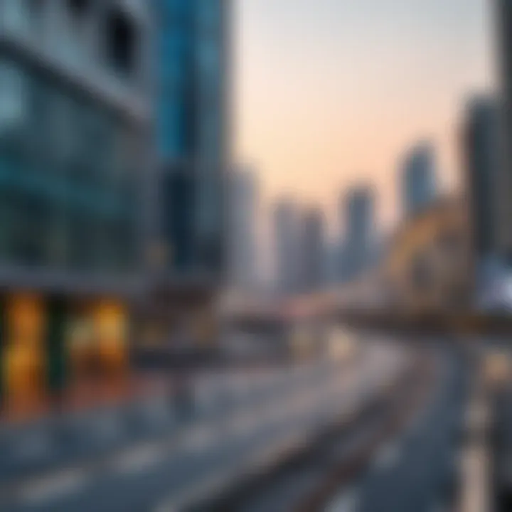 Map of UAE highlighting key locations for visa services