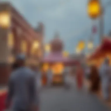 Traditional Emirati holiday celebration