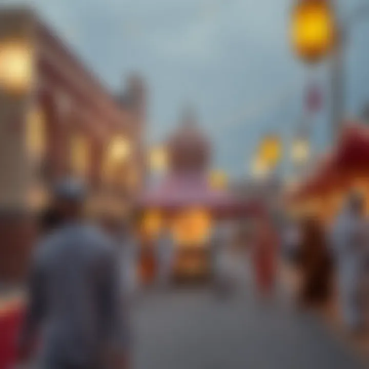 Traditional Emirati holiday celebration