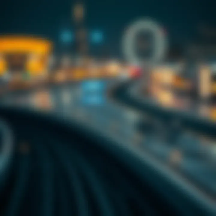 Strategic Map of the Dubai Metro System Strategic map of the Dubai Metro system highlighting key stations.