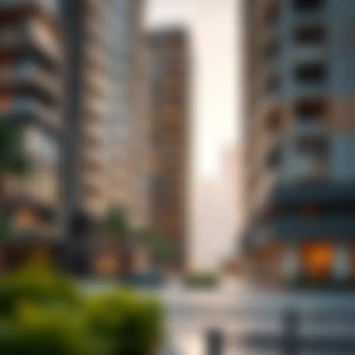 Luxury Living: The Essence of UAE Real Estate Modern apartment building in Dubai reflecting luxury living