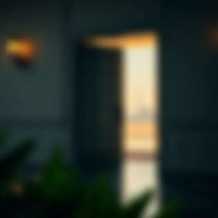 An open door symbolizing new opportunities after resignation