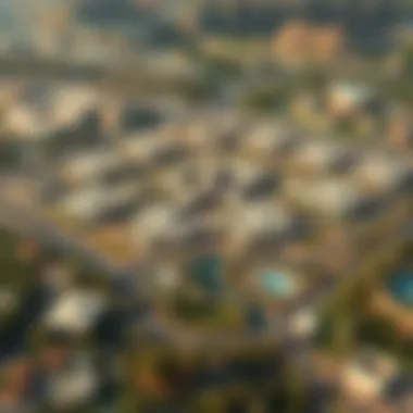 Aerial View of Oasis by Emaar Aerial view of Oasis by Emaar showcasing its prime location in Dubai