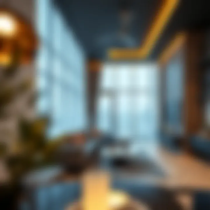 Modern Interior Design of One Bedroom Apartment Elegant one bedroom apartment interior showcasing modern design