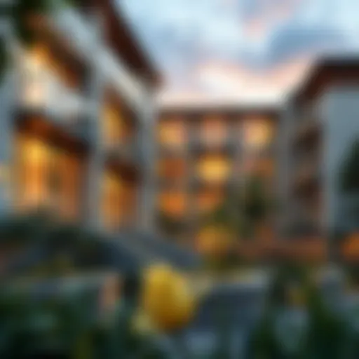 Marvel at the Architectural Brilliance of Oxford Gardens A stunning architectural view of Oxford Gardens showcasing modern design elements