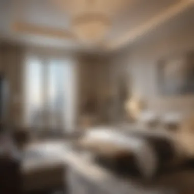 Luxurious Accommodations at Paramount Midtown Hotel Luxurious guest room interior highlighting elegant design and furnishings