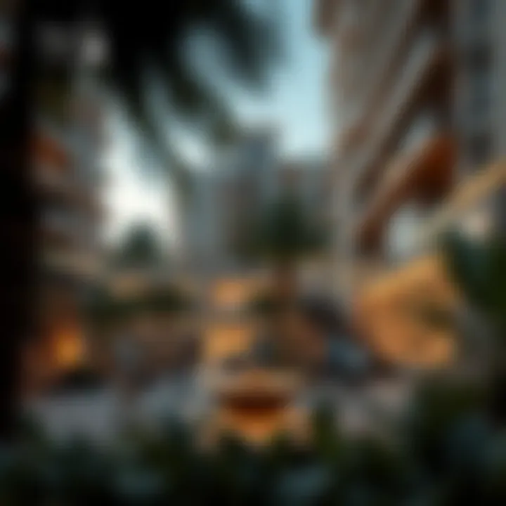 Community Living in Park Residences Community spaces in Dubai's park residences