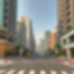 Architectural view of Al Barsha