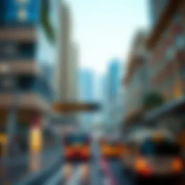 Metro Route Map: Accessibility to Palm Jumeirah Map showing the route from Palm Jumeirah to the nearest metro station