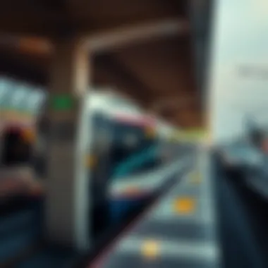 Dubai Metro: Connecting Communities Dubai Metro train approaching a station
