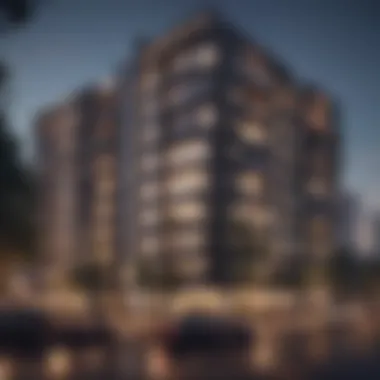 Modern Apartments in Rashidiya Modern apartment buildings in Rashidiya reflecting contemporary architecture