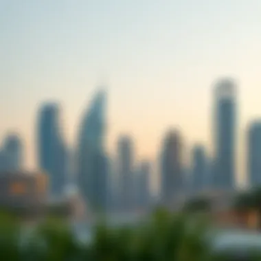 Modern Architectural Wonders in Dubai Dubai skyline showcasing modern architecture