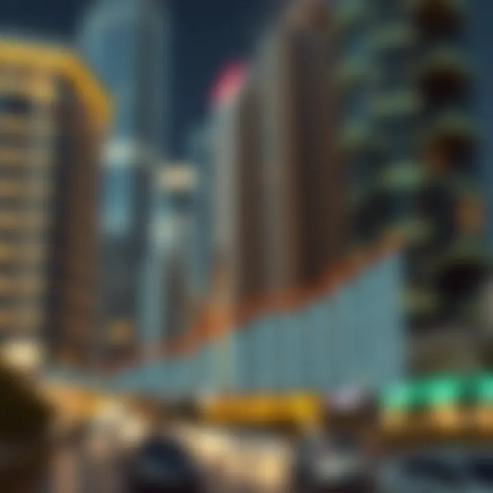 Trends in the Dubai Real Estate Market Graph depicting real estate market trends