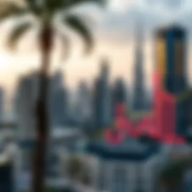 Dubai Real Estate Market Trends Graph depicting trends in Dubai's real estate market