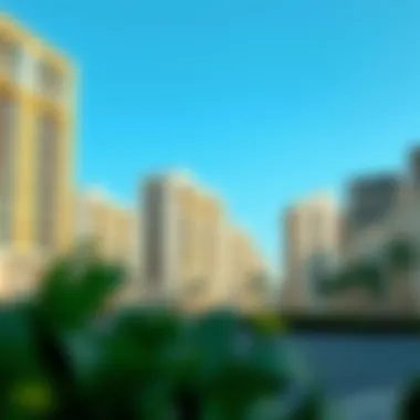 Modern residential buildings on Reem Island reflecting architectural innovation