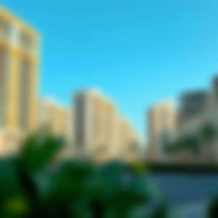 Modern residential buildings on Reem Island reflecting architectural innovation