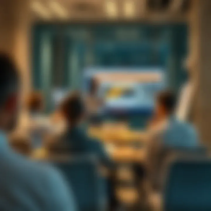 Engaging Real Estate Training Environment Training session for real estate professionals