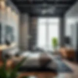 Modern room interior near Dafza Metro