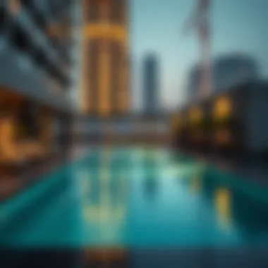 Luxurious Amenities at Safa Tower 2 Luxurious amenities available in Safa Tower 2 including pool and gym