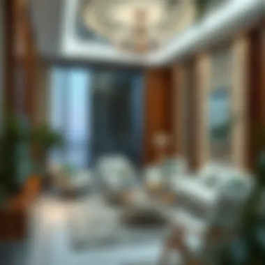 Elegant Interior Design of Safa Tower 2 Apartments Interior design features of a luxury apartment in Safa Tower 2