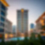 Stunning architectural view of Safa Two in Dubai