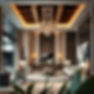 Interiors of Safa Two Luxurious interiors showcasing modern design elements