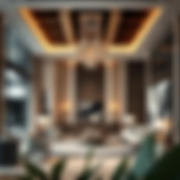 Interiors of Safa Two Luxurious interiors showcasing modern design elements