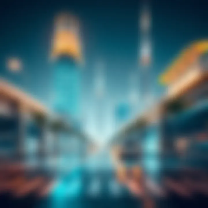 High-tech infrastructure representing innovation at Silicon Oasis.